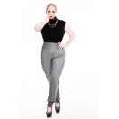 Jibri Grey High Waisted Pants